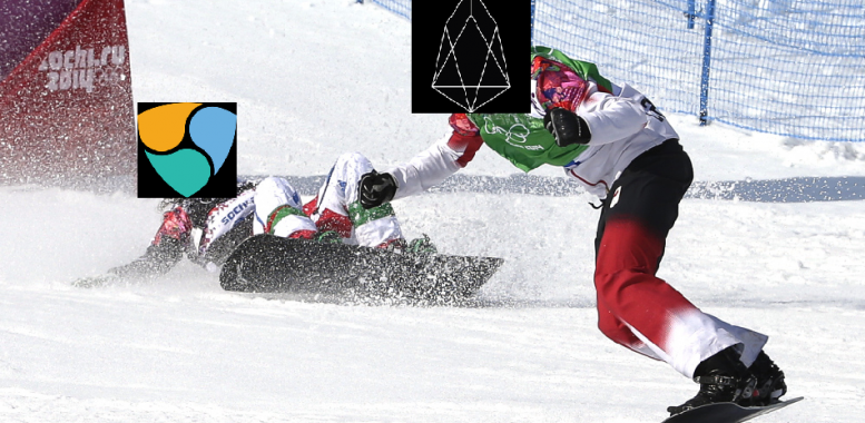 Crypto Olympics: EOS vs. NEM (XEM)