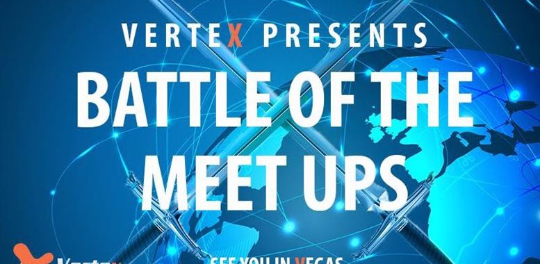 Vertex To Launch Its Meetup Competition Sponsoring 25 Bitcoin Meetups Around The World!