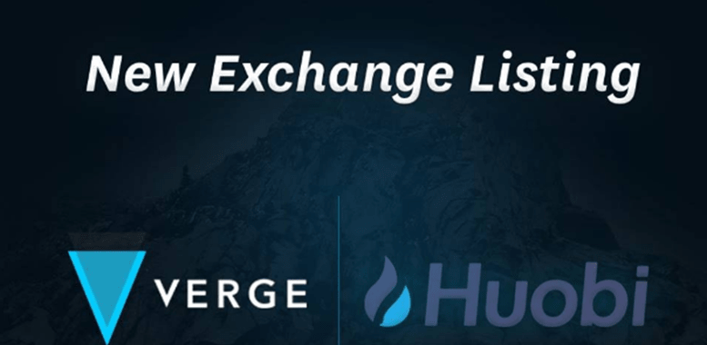 Huobi Lists Verge (XVG), Price Increases: Getting the Ball Rolling